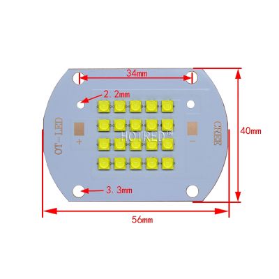 Cree XTE 100W Led WhiteWarm White High Power LED the thermoelectric separation Copper PCB For HouseStreet Illumination