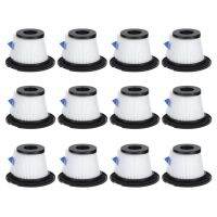 12Pcs Replacement Hepa Filter for Dibea C17 T6 T1 Cordless Stick Vacuum Cleaner Parts