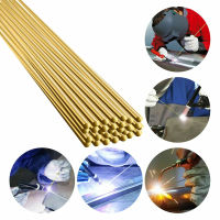 10pcs เชื่อม Brazing Rods ต่ำอุณหภูมิทองเหลืองบัดกรีเครื่องมือเชื่อม FLUX Wel Ding ลวด Wel Ding แท่งทองเหลืองเชื่อมอิเล็กโทรด-gcbfxbfgfznfxnn