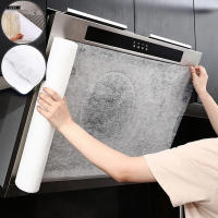 Disposable Kitchen น้ำมันฮูดกระดาษกรองเครื่องดูดควันช่วงจาระบี Anti ฝ้ายน้ำมันกรองฮูดดูดควัน Extractor ตัวกรองพัดลม Non-ทอ