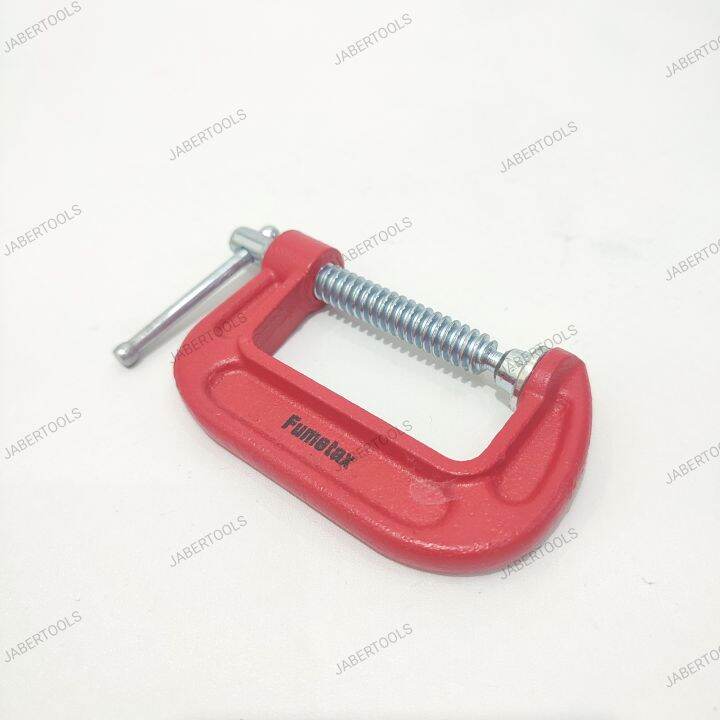 Promo Klem C Inch Alat Penjepit Catok Besi Kayu Fumetax Iron G Clamp Lazada Indonesia