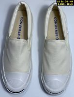 Converse Slip On สีขาว size: 36-44  [ใส่ได้ทั้งผู้ชายและผู้หญิง]