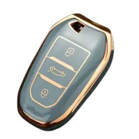 TPU รถ Remote Key Shell สำหรับ Peugeot 2008 3008 4008 5008 308 408 508 Citroen C1 C2 C4 C6 C3-XR Picasso Grand DS3 DS5