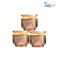 ซีไลฟ์ (SeaLife) แซลมอนปรุงรส  3 กระปุก (S3)// สุดคุ้ม พร้อมทาน สูตรไม่มีผงชูรส แคลเซียม คอลลาเจน อาหารเด็ก HALAL