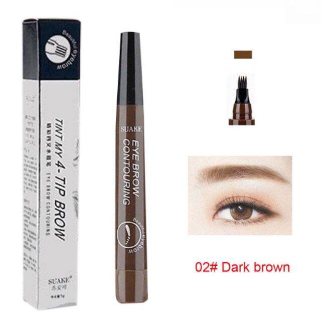 ดินสอเขียนคิ้ว-ของแท้-100-int-my4-tip-brow-ปากกาเขียนคิ้ว-กล่องเงิน-เส้นคมเล็กกันน้ำ-ดินสอเขียนคิ้ว