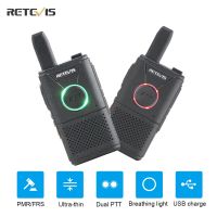 J93 RETEVIS RT618เครื่องส่งรับวิทยุขนาดเล็กคู่ PTT Walkie-Talkies 2ชิ้น PMR อุปกรณ์สื่อสาร446โรงแรมคาเฟ่วิทยุสองทางแบบพกพา