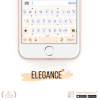 Elegance Keyboard Theme⎮(E-Voucher) for Pastel Keyboard App