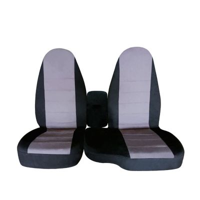 2PCS for Ford Ranger 60/40 High Back Seat Cover Front Car Seat Cover Cushion No Armrest Cover 1998 -2003