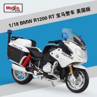 Maisto 1:18 BMW R1200 RT Police Motorcycle Alloy Metal Motorbike Road Racing Model B375