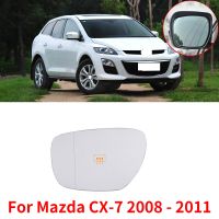 CAPQX สำหรับ Mazda CX-7 CX7 2008 2009 2010 2011พร้อมระบบทำความร้อนหรือไม่มีกระจกมองหลังเลนส์กระจกกระจกด้านข้างมองหลัง