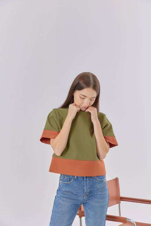 aandob-shoku-blouse-navy-olive