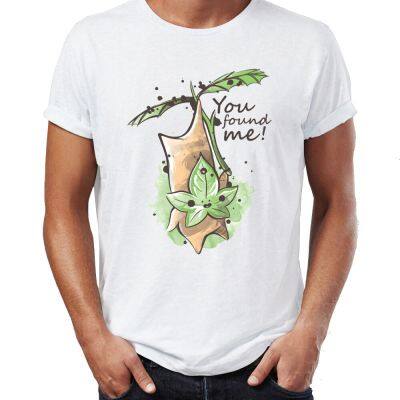 Mens T-shirt Watercolor Korok Seed You Found Me The Legend Of Zelda Artsy Awesome Artwork Tshirt Tees Tops Harajuku Streetwear  J9HS