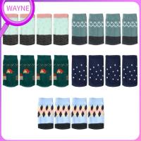 WAYNE เคสป้องกันโต๊ะตั้งพื้นเฟอร์นิเจอร์4ชิ้น/เซ็ตกันลื่นเก้าอี้หุ้มขา