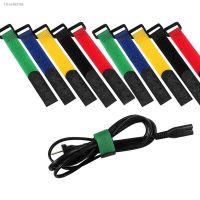 ▨ 5PCS Reusable Fastening Cable Straps Hook and Loop Safety Strap Cable Tie Adjustable Cord Management Wire Organizer Cinch Strap