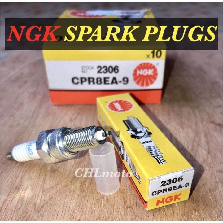 NGK Spark Plug CPR8EA9 for TMX 150 Supremo, Beat, Aerox, Nmax, Sniper