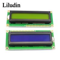 【YF】 LCD1602 1602 LCD Module Blue / Yellow Green Screen 16x2 Character Display PCF8574T PCF8574 IIC I2C Interface 5V for Arduino