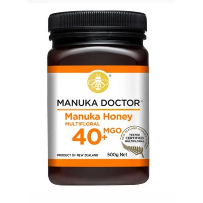 น้ำผึ้งมานูก้าแท้ MGO40+ 500g นิวซีแลนด์ พร้อมส่ง Manuka Doctor Manuka Honey MGO40+ ถูก ส่งฟรี