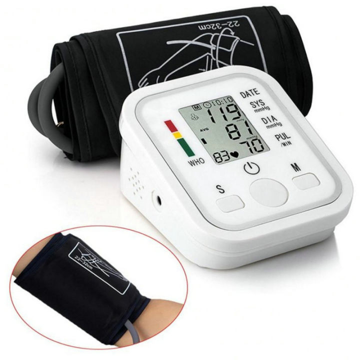 เครื่องวัดความดันแบบพกพา-หน้าจอดิจิตอล-เครื่องวัดความดันโลหิตblood-pressure-monitorเครื่องวัดความดัน-มีการรับประกัน-จากผู้ขาย-1-ปี-แถมสาย-usb-blood-pressure-monitor-ที่วัดความดัน-วัดความดัน-เครื่องวัด