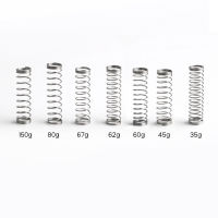 110 pcs Silver Gold Switch Springs 35g45g60g62g67g78g80g150g for Diy cherry mx Mechanical Keyboard Switch