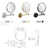 escopic mirror magnifying glass on the bathroom double-sided special toilet dressing mirror Bathroom enlarge mirror