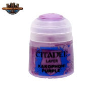 [พร้อมส่ง] LAYER: KAKOPHONI PURPLE  (12ML)  สีอะคริลิคสำหรับทาโมเดล