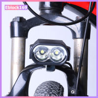 E-Bikeไฟหน้ารถมอเตอร์ไซค์แบบLED 36V 48V 60Vจักรยานสกูทเตอร์ไฟฟ้าฮอร์นไฟหน้า