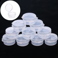 5pcs Empty Transparent Make Up Jars Mini Sample Bottle Sealing Pot Plastic Face Cream Bottle Portable Travel Comestic Container