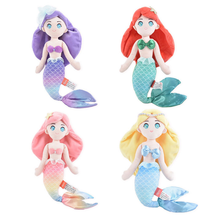capilong-mermaid-princess-plush-doll-ragdoll-ของเล่นตุ๊กตาเด็กหมอนนอนสำหรับเด็กผู้หญิงขายร้อน