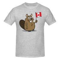 2022 Fashion Leisure Beaver Canada Flag Cartoon T shirt Streetwear  Graphics Tshirt s Tee Tops| |   - AliExpress