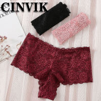 【Cinvik】 Lace High Waist Panty For Women Good buttock wrapping Panties Cotton Brief Underwear Ladies Underwear