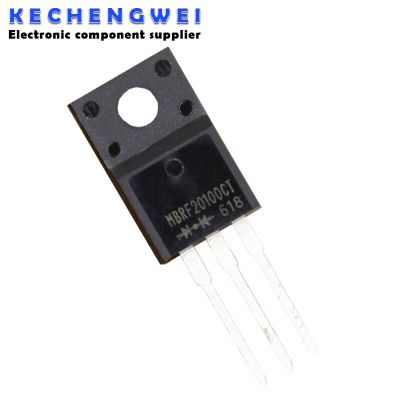 10PCS TO-220F MBRF20100CT SCHOTTKY DIODE MBR20100CT 20100CT Electrical Circuitry Parts