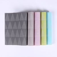 ❈卍❈ Simple triangle pattern PVC placemat coaster childrens home non-slip table heat insulation mat tableware wholesale