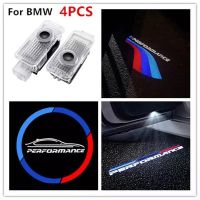 4X Car LED Laser Door Logo Welcome Light Auto Parts For E46 E92 E90 E60 E36 F30 F10 F20 X5 E70 E53 E91 E87 E64 F30 M3 M5