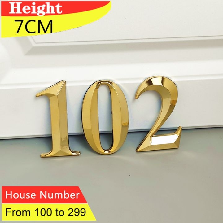 lz-house-number-apartment-number-on-the-door-plate-sticker-address-hotel-nameplate-label-sign-3pcs-pack-7cm-gold-digital-100-299