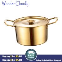 Wander Cloudly หม้ออาหารบะหมี่เกาหลี,หม้ออเนกประสงค์เครื่องครัว Ramyun หม้อบะหมี่กึ่งสำเร็จรูปสำหรับตุ๋นแกงกะหรี่พาสต้าในสวนหลังบ้าน