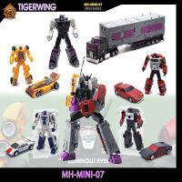 ในสต็อกการเปลี่ยนแปลง MH-MINI-07 Menasor Motormaster สลาย Deadend ลากแถบ Wildrider 5 IN 1 11.8นิ้วแอ็คชั่น