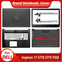 ฝาหลังหน้าจอใหม่สำหรับ Inspiron 17 5770 5775 P35E ชุดแล็ปท็อปปกหลัง LCD ที่วางแขนฝาหลังบานพับเคสด้านล่าง J28แผงฝาปิด