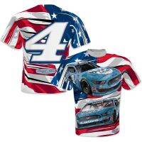 2023 NEW   Kevin busch Light Harvick Patriotic sublimated Total Print  (Contact online for free design of more styles: patterns, names, logos, etc.)