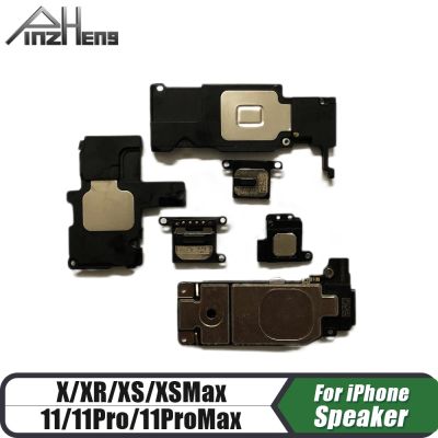ลําโพง PINZHENG สําหรับ iPhone X Xr Xs Max 11 Pro Max ลําโพงดังเปลี่ยนเสียง Ringer Ribbon Phone Flex Cable อะไหล่