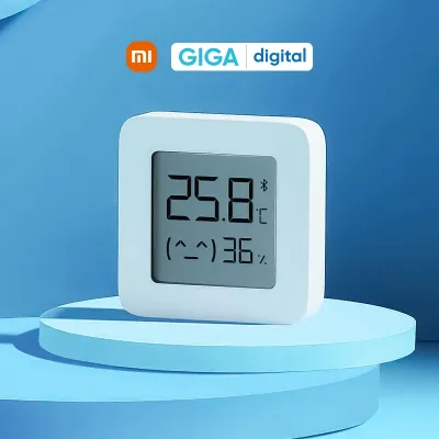 Nhiệt ẩm kế Xiaomi Mijia gen 2 (Mi Temperature and Humidity Monitor 2) - NUN4126GL - Bluetooth