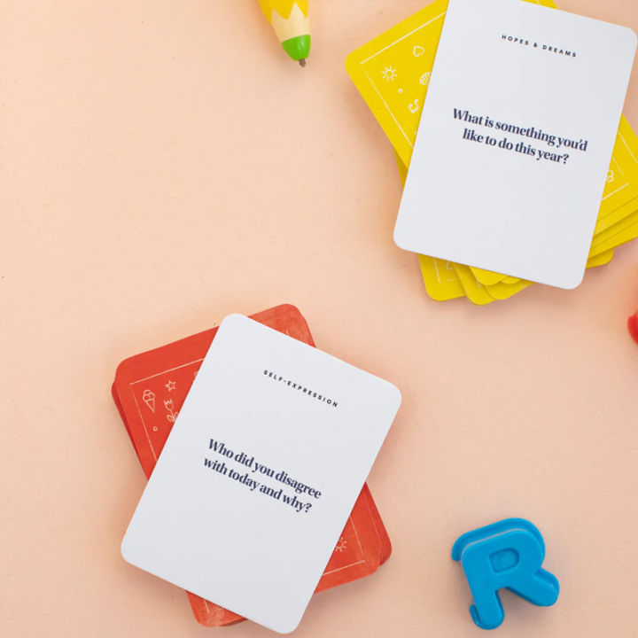 little-talk-conversation-card-deck-โดย-bestself-gard-game-party-family-game-เครื่องมือที่มีประสิทธิภาพและเกมครอบครัวเพื่อเสริมสร้างความสัมพันธ์กับเด็กๆ