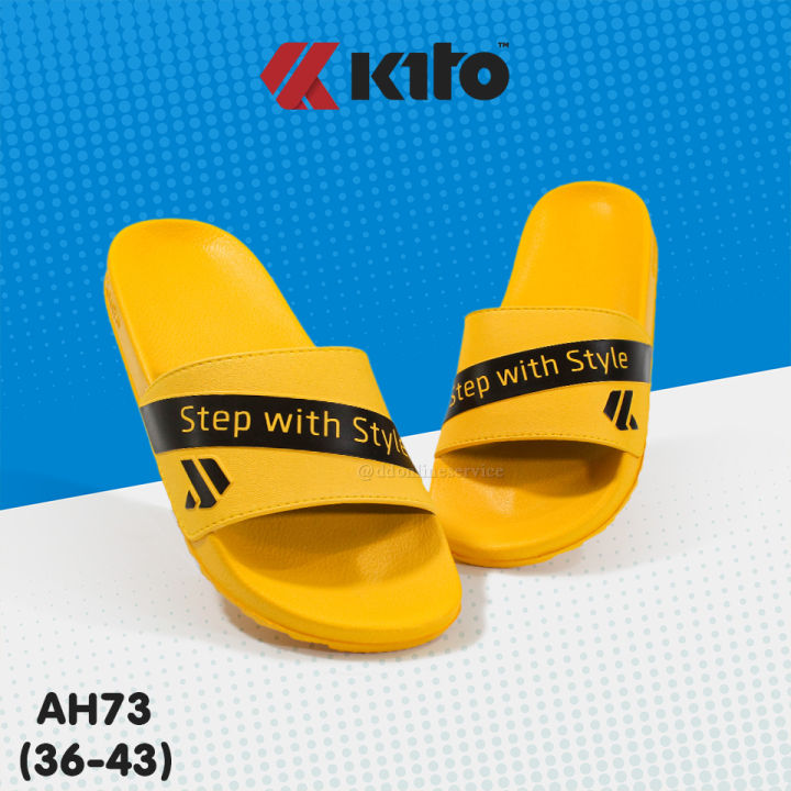 kito-รุ่น-ah73-รองเท้าแตะสวมพื้นบาง-รองเท้าแตะผู้หญิงและผู้ชาย-รองเท้ากีโต้แบบสวม-รองเท้ารุ่นใหม่ใส่สบายๆ-รองเท้าแตะราคาถูก