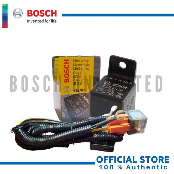 HORN RELAY BOSCH RELAY 12V HARNESS Lazada PH