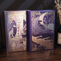 《   CYUCHEN KK 》 My Magic Book Vintage ปกแข็ง A5ไดอารี่128แผ่นกระดาษเปล่าสีสวยสมุดบันทึกของขวัญ Planner