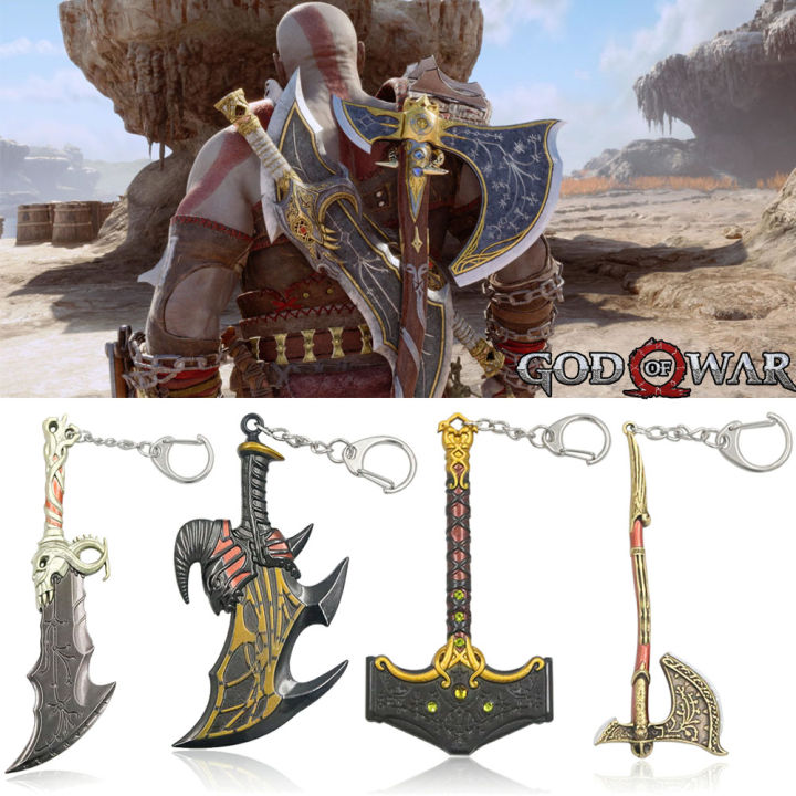 God of War Kratos Olympus Chain Pendant Chaos Blade Axe Cool