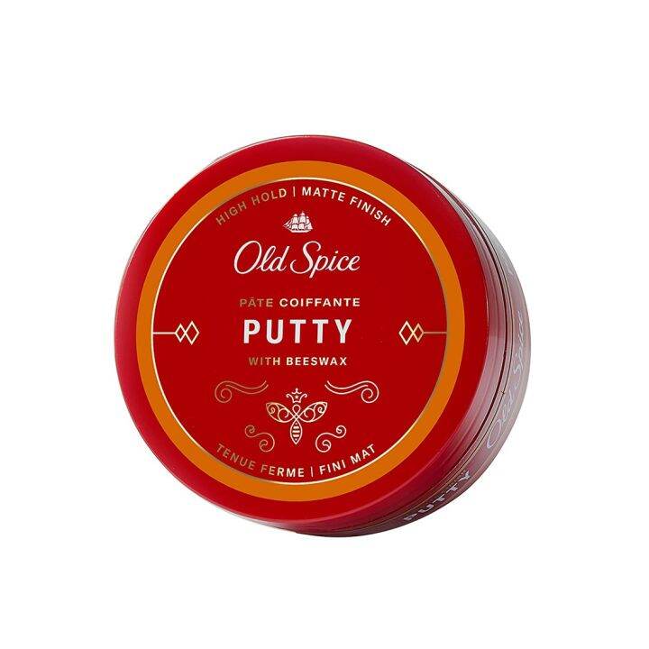 old-spice-ผู้ชายเก่าเรือใบแข็งแรงครีมจัดแต่งทรงผมผมดินน้ำมันน้ำมัน