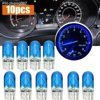 10pcs Car Width Indicator Light Green Blue Color T10 Bulbs Panel W5w Auto 12v Dashboard Light Gauge Accessories 3w B7l3