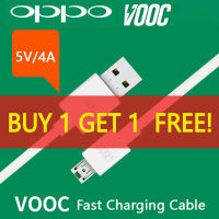 （ซื้อ 1 แถม 1）สายชาร์จเร็วออปโป้ OPPO VOOC Fast Charge USB Data Cable For F1S R9 R9s F5 A57 A71 A37 A83 A77OPPO Find 7 N3 R5 R7 R7 Plus สำหรับออปโป้ทุกรุ่น