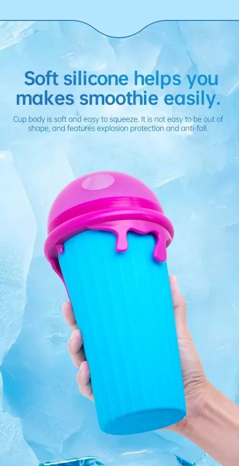 500ml Slushie Maker Cup Magic Quick Frozen Smoothies Cup Slushy