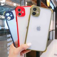 TAOYUNXI Camera Lens Protection Phone Case For iPhone 11 11 Pro SE 2020 X XR XS Max 66s 8 7 Plus Candy Color Clear Hard PC Back Cover